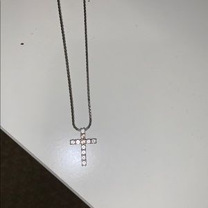 Diamond Cross Necklace